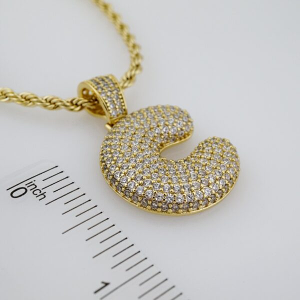 Cadena de Acero Bañada en Oro 14k – CH0126 - Imagen 3