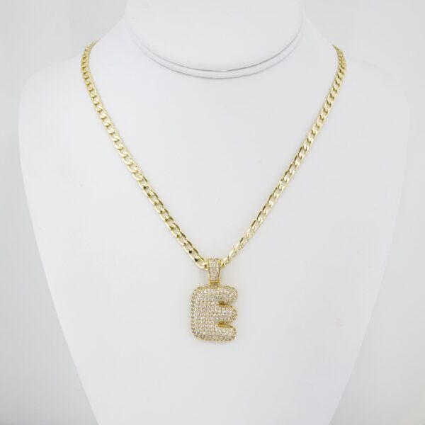 Cadena de Acero Bañada en Oro 14k – CH0123
