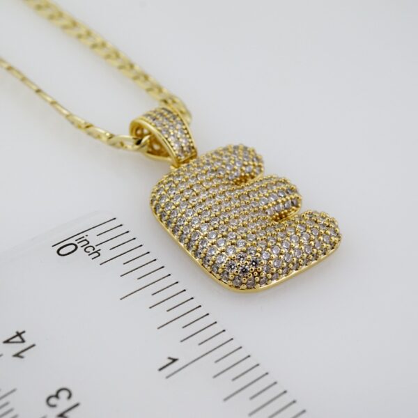 Cadena de Acero Bañada en Oro 14k – CH0123 - Imagen 3