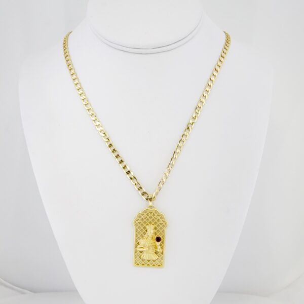 Cadena de Acero Bañada en Oro 14k – CH0115