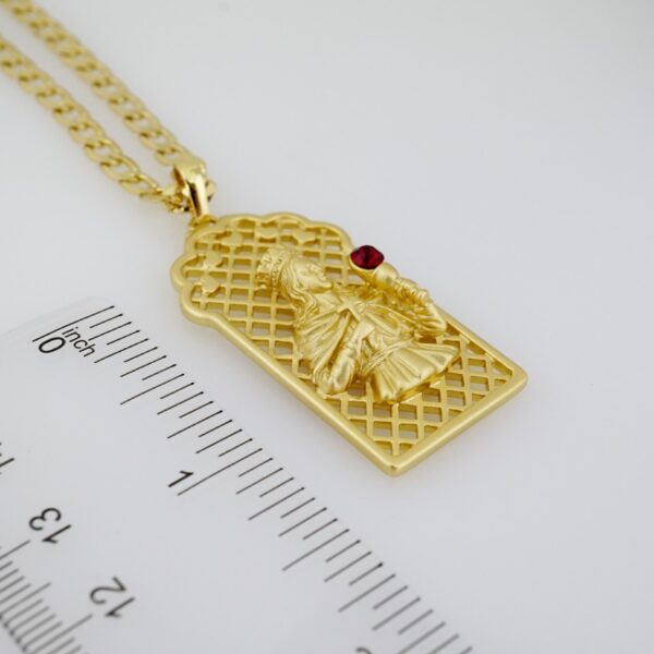 Cadena de Acero Bañada en Oro 14k – CH0115 - Imagen 3