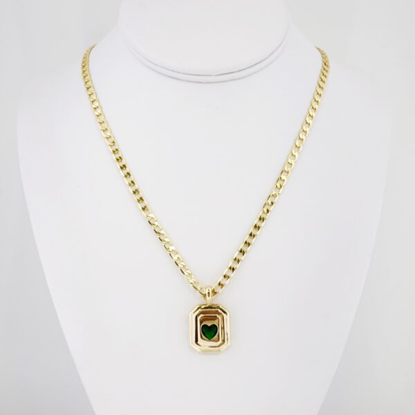Cadena de Acero Bañada en Oro 14k – CH0113