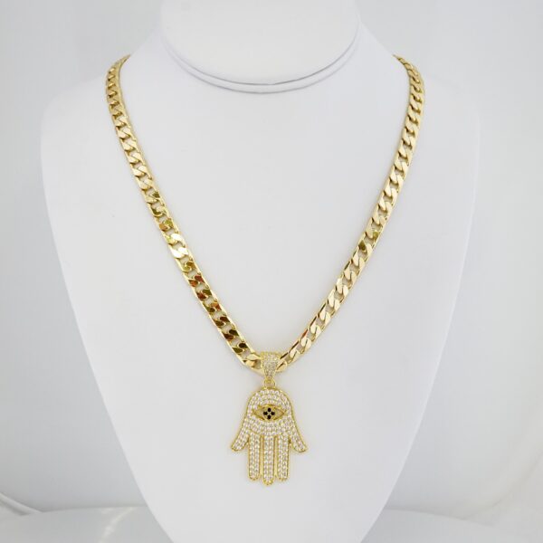Cadena de Hombre en Acero Bañada en Oro 14k – MCH011