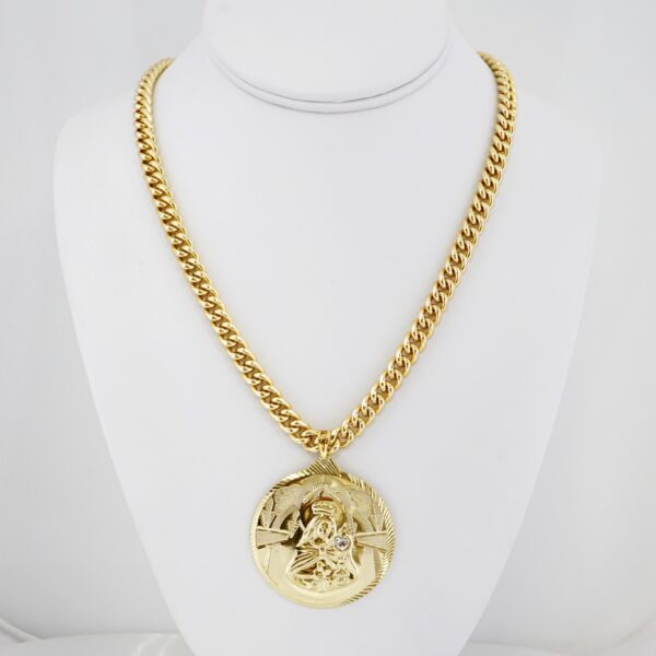 Cadena de Hombre en Acero Bañada en Oro 14k – MCH017
