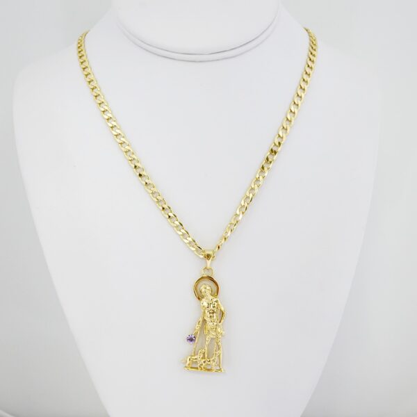 Cadena de Hombre en Acero Bañada en Oro 14k – MCH026