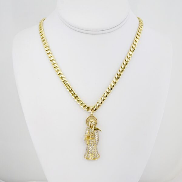 Cadena de Hombre en Acero Bañada en Oro 14k – MCH013