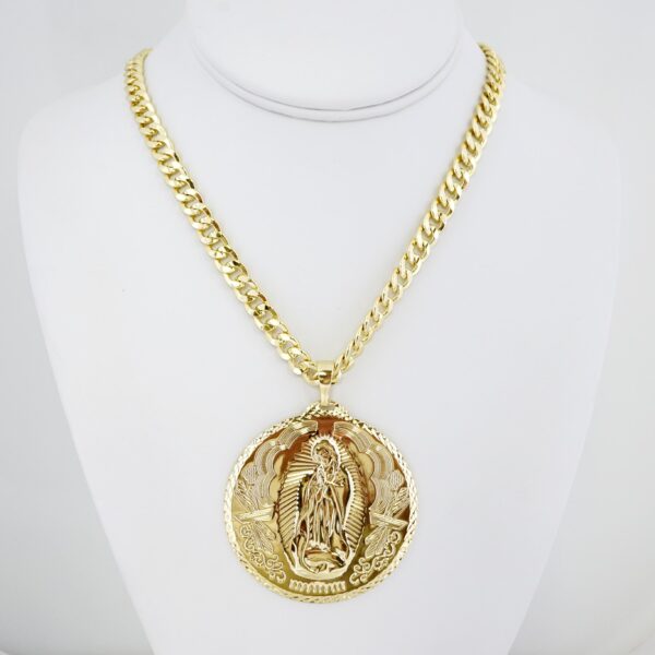 Cadena de Hombre en Acero Bañada en Oro 14k – MCH016