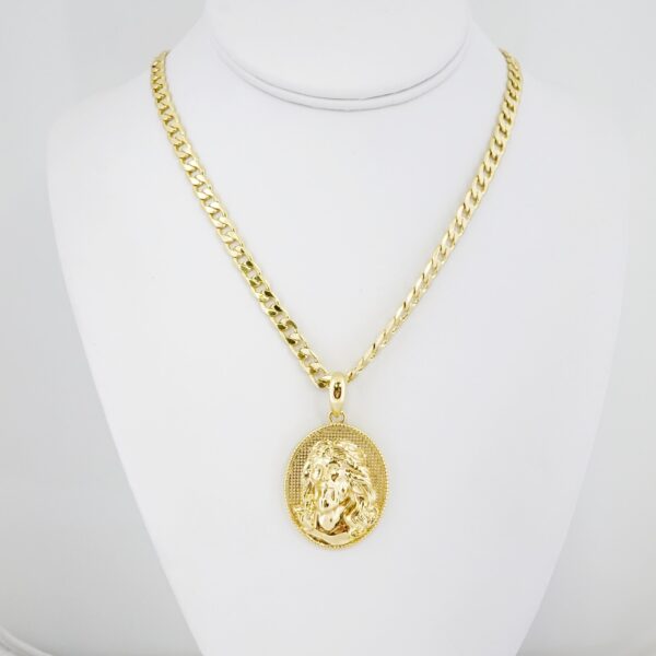 Cadena de Hombre en Acero Bañada en Oro 14k – MCH030