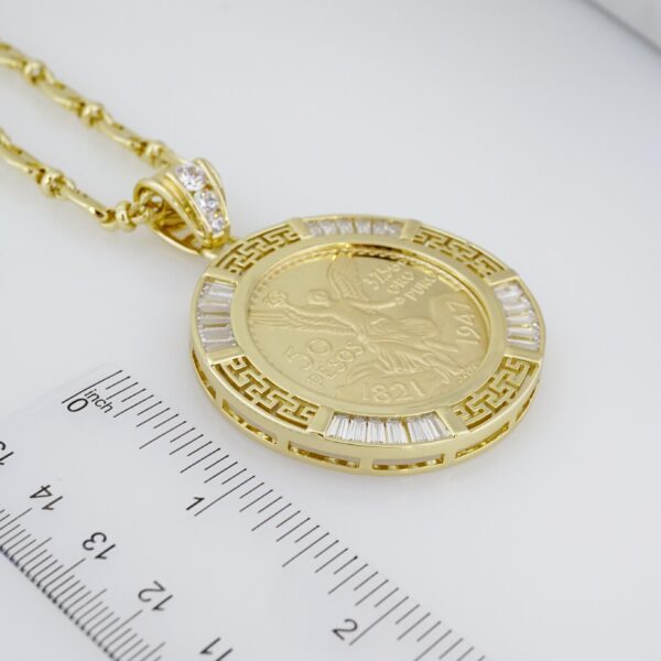 Cadena de Hombre en Acero Bañada en Oro 14k – MCH031 - Imagen 3