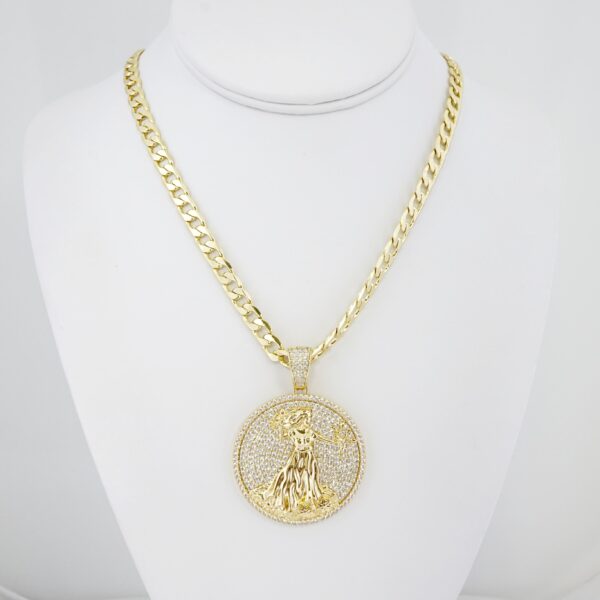 Cadena de Hombre en Acero Bañada en Oro 14k – MCH032