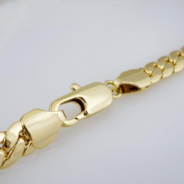 Gargantilla de Acero Bañada en Oro 14k - NK012 - Imagen 3