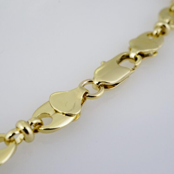 Gargantilla de Acero Bañada en Oro 14k - NK017 - Imagen 3