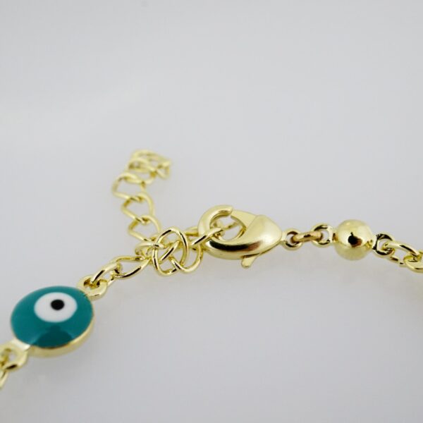 Brazalete de Acero Bañado en Oro 14k - BR017 - Imagen 3
