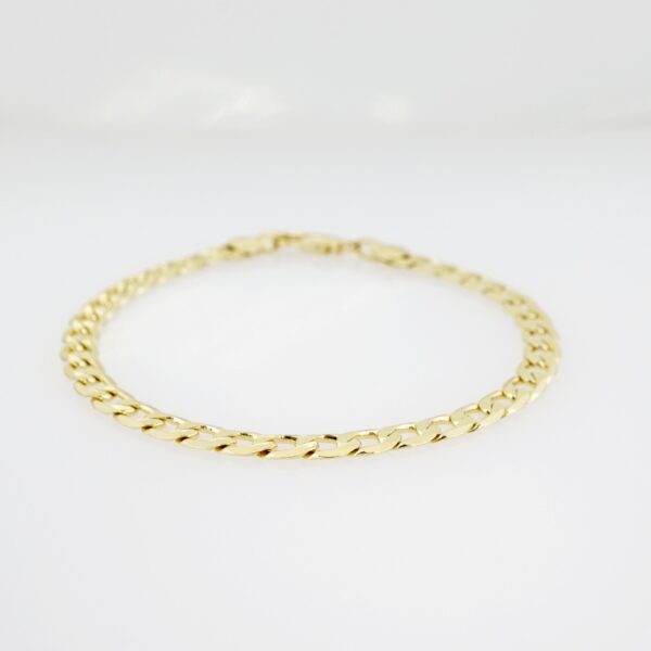 Brazalete de Acero Bañado en Oro 14k - BR045