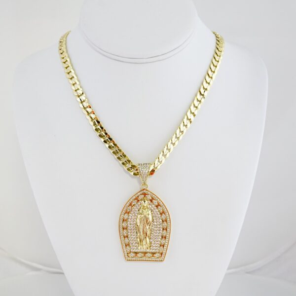 Cadena de Hombre en Acero Bañada en Oro 14k – MCH046