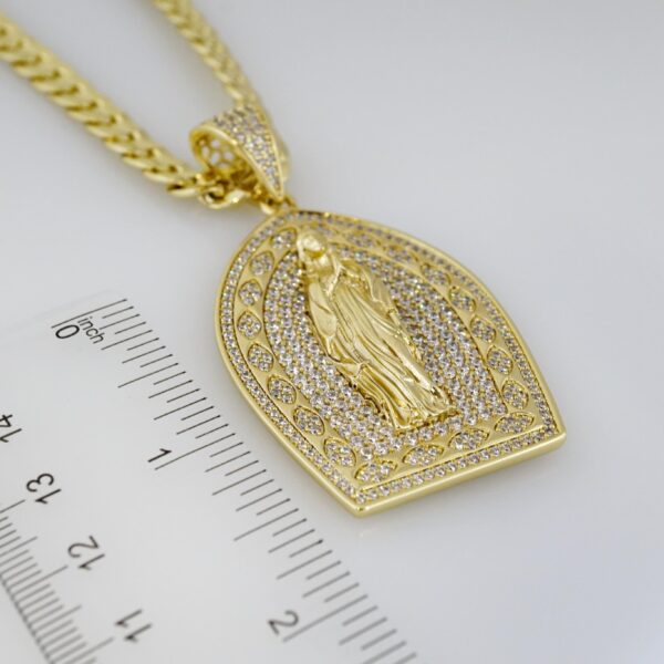 Cadena de Hombre en Acero Bañada en Oro 14k – MCH046 - Imagen 3