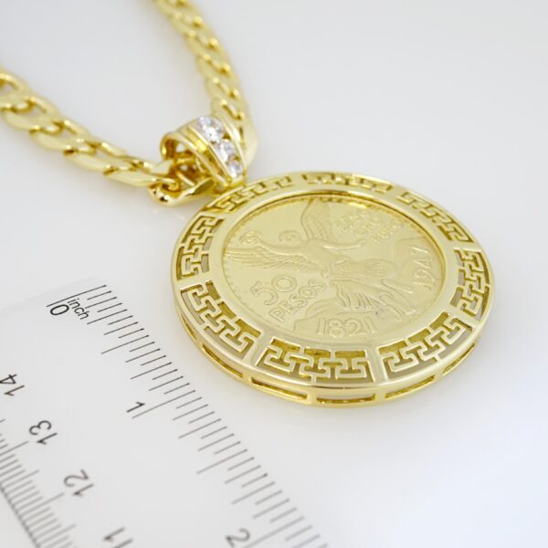 Cadena de Hombre en Acero Bañada en Oro 14k – MCH047 - Imagen 3