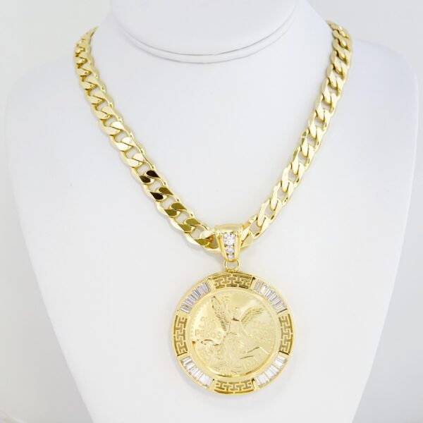 Cadena de Hombre en Acero Bañada en Oro 14k – MCH048