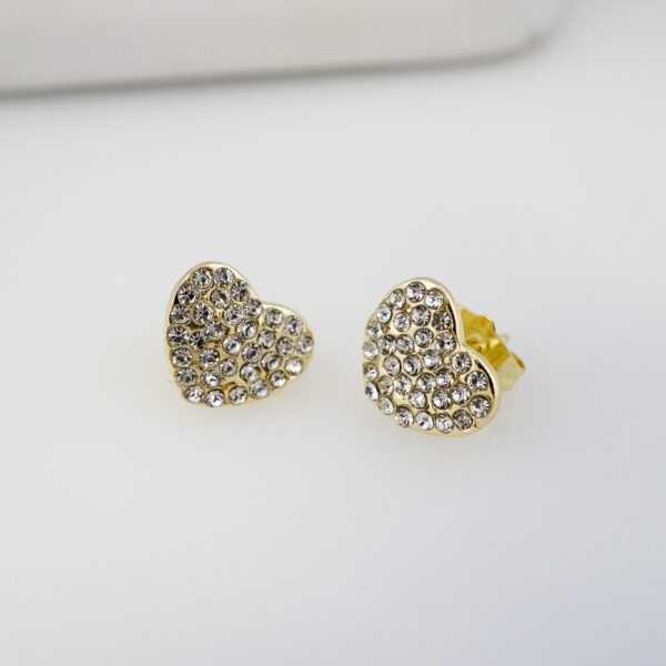 Set de Acero Inoxidable Bañado en Oro 14k - SET003 - Imagen 4