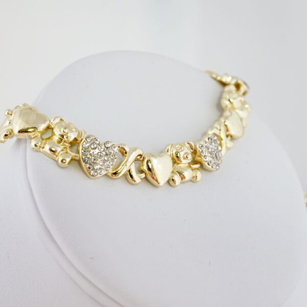 Set de Acero Inoxidable Bañado en Oro 14k - SET003 - Imagen 3