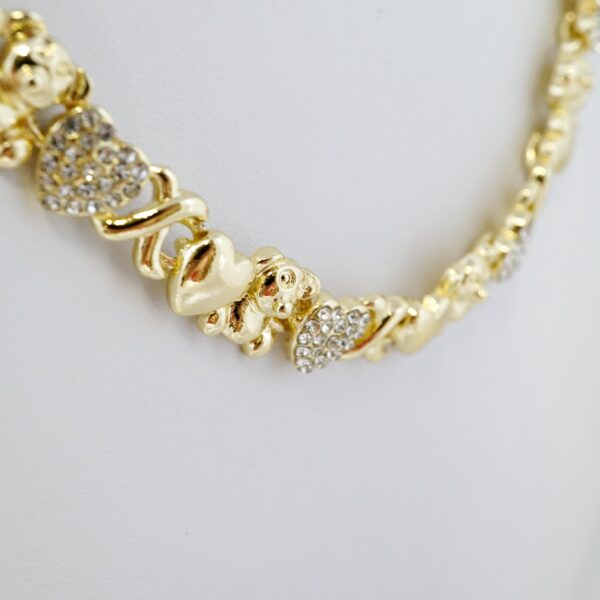 Set de Acero Inoxidable Bañado en Oro 14k - SET003 - Imagen 2