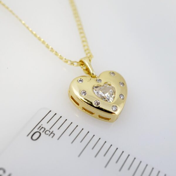 Cadena de Acero Bañada en Oro 14k - CH081 - Imagen 3