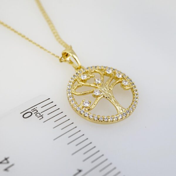 Cadena de Acero Bañada en Oro 14k - CH079 - Imagen 3