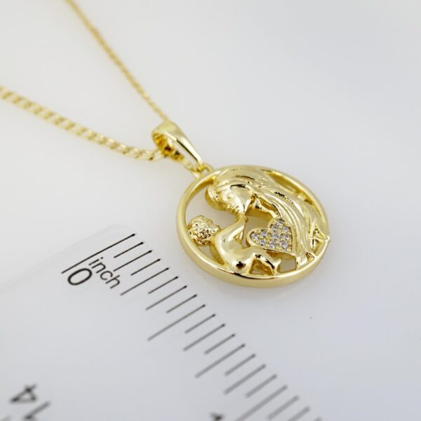 Cadena de Acero Bañada en Oro 14k - CH078 - Imagen 3