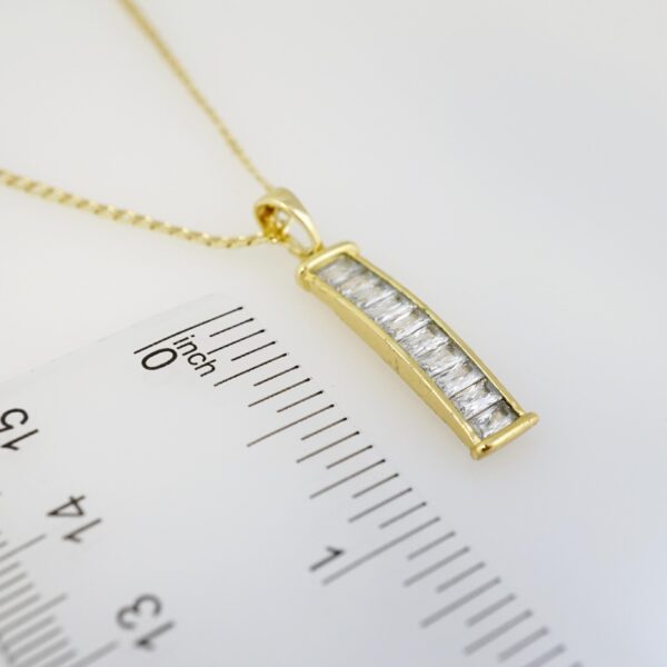 Cadena de Acero Bañada en Oro 14k - CH077 - Imagen 3