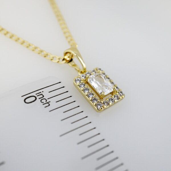 Cadena de Acero Bañada en Oro 14k - CH058 - Imagen 3