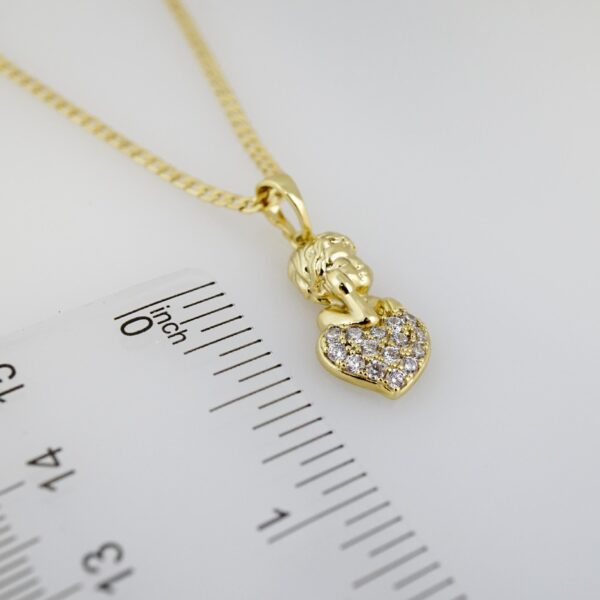 Cadena de Acero Bañada en Oro 14k - CH052 - Imagen 3