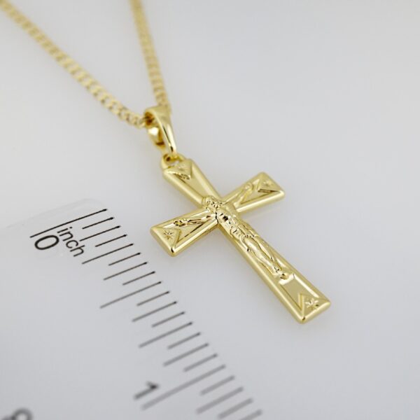 Cadena de Acero Bañada en Oro 14k - CH051 - Imagen 3