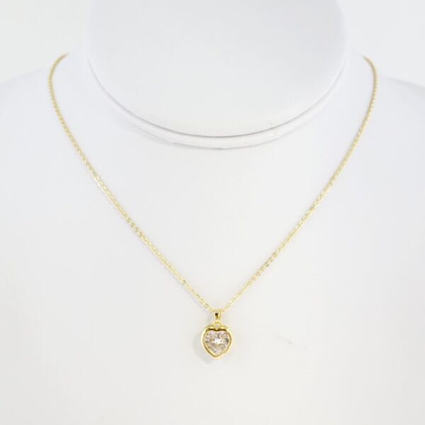Cadena de Acero Bañada en Oro 14k - CH037
