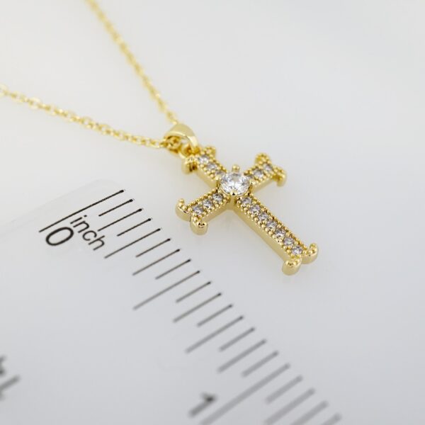Cadena de Acero Bañada en Oro 14k - CH043 - Imagen 3