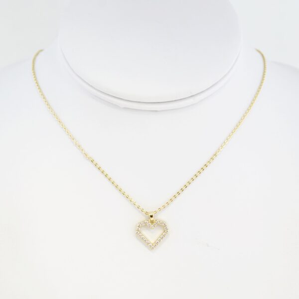 Cadena de Acero Bañada en Oro 14k - CH045