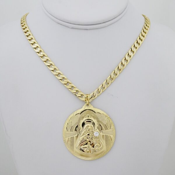 Cadena de Hombre en Acero Bañada en Oro 14k – MCH010