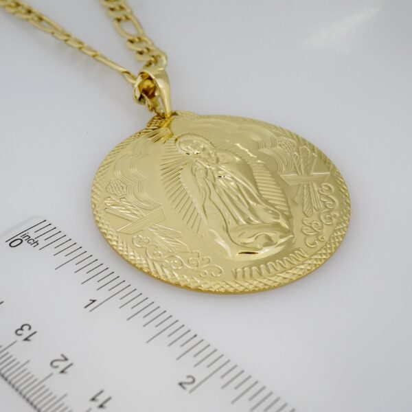 Cadena de Hombre en Acero Bañada en Oro 14k – MCH009 - Imagen 3