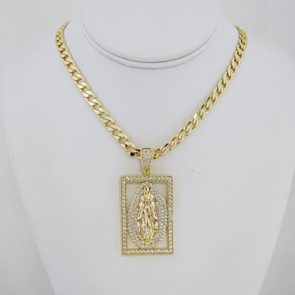 Cadena de Hombre en Acero Bañada en Oro 14k – MCH006