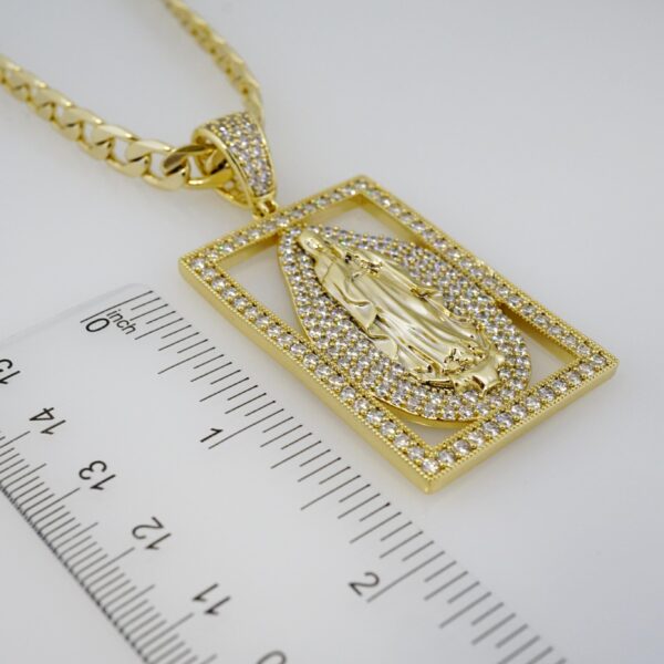 Cadena de Hombre en Acero Bañada en Oro 14k – MCH006 - Imagen 3