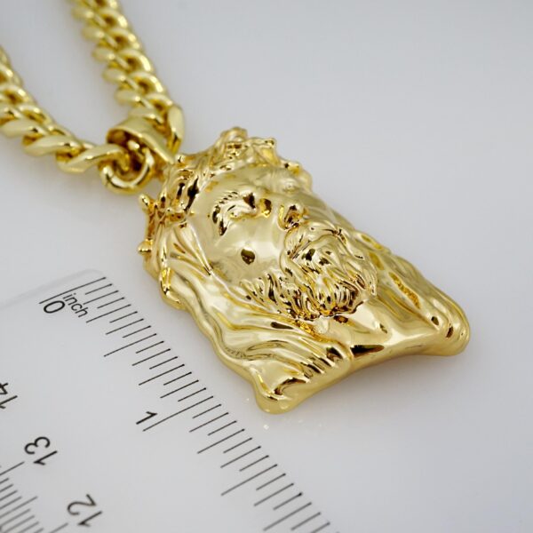 Cadena de Hombre en Acero Bañada en Oro 14k – MCH002 - Imagen 3