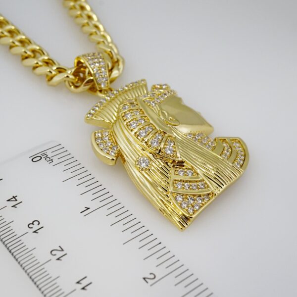 Cadena de Hombre en Acero Bañada en Oro 14k – MCH004 - Imagen 3