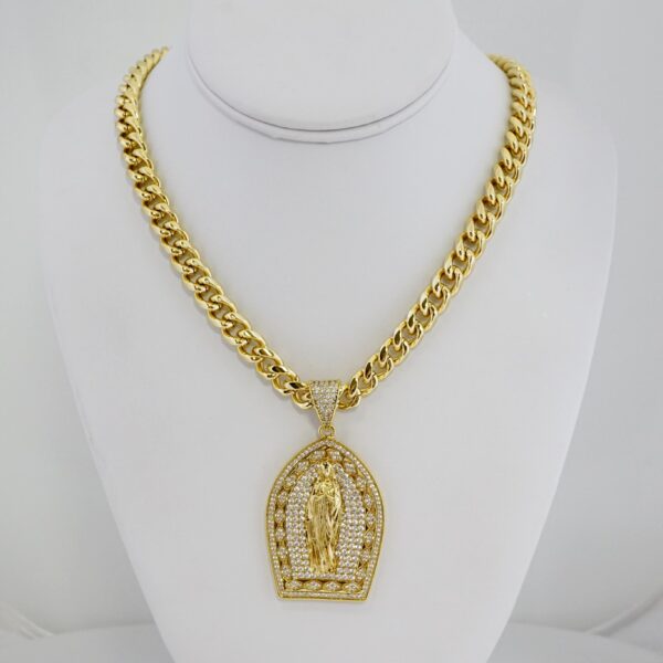 Cadena de Hombre en Acero Bañada en Oro 14k – MCH001