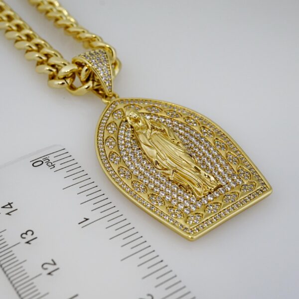 Cadena de Hombre en Acero Bañada en Oro 14k – MCH001 - Imagen 3