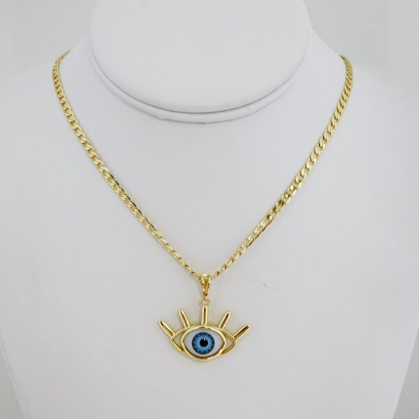 Cadena de Acero Bañada en Oro 14k – CH0111