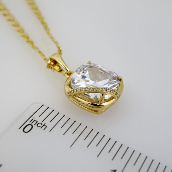 Cadena de Acero Bañada en Oro 14k – CH0110 - Imagen 3