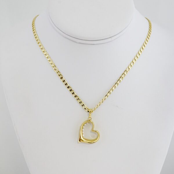 Cadena de Acero Bañada en Oro 14k – CH0102