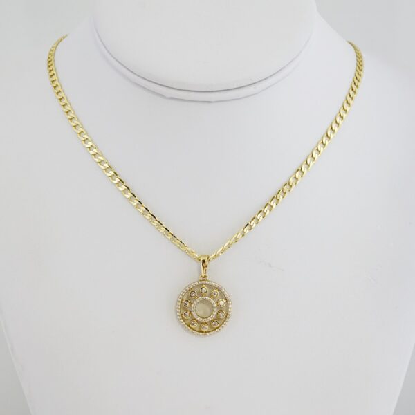 Cadena de Acero Bañada en Oro 14k – CH0101