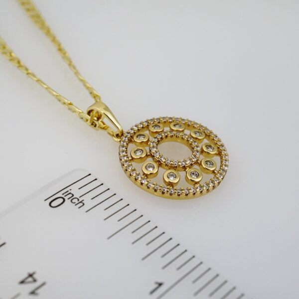 Cadena de Acero Bañada en Oro 14k – CH0101 - Imagen 3