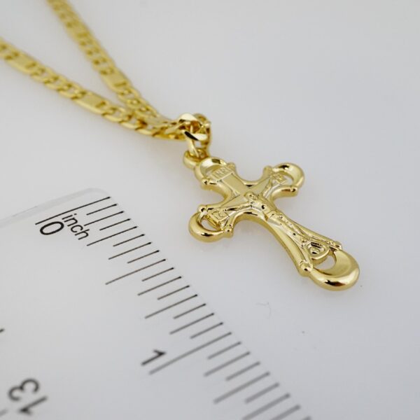 Cadena de Acero Bañada en Oro 14k – CH097 - Imagen 3