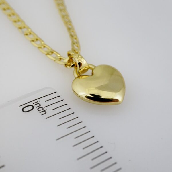 Cadena de Acero Bañada en Oro 14k – CH096 - Imagen 3